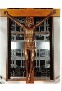 Cross for Alice Manzi Crucifiction Sculpture